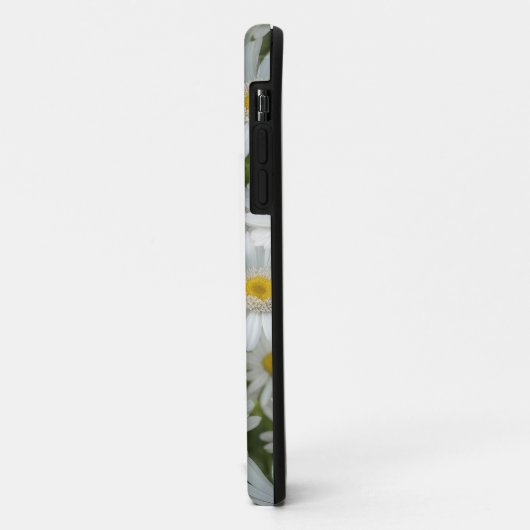 Wit Elegant Daisies Telefoonhoesje Case-Mate iPhone Case (Achterkant/links)