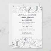 Wit en blauw bruin roemenpatroon kaart (Voorkant)