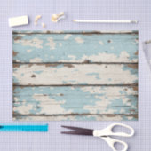 wit en blauw CHIPPY BARN WOOD Tissue Paper Tissuepapier (Craft)