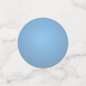 Wit en blauw confetti (Kleine voorkant)