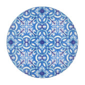 🤍 💙Wit en blauw Porto Azulejos Snijplank (Voorkant)
