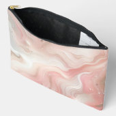 Wit en Blush Roze Melkweg Etui (Open)