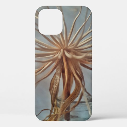 Wit en bruin abstract schilderij Case-Mate iPhone case (Achterkant)
