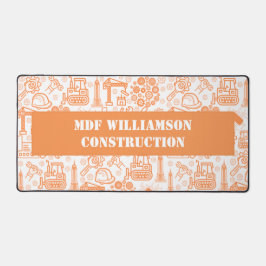 wit en bruin Architectural Blueprint Engineer Bureaumat