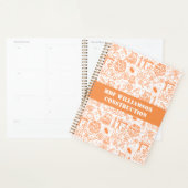 wit en bruin Architectural Blueprint Engineer Planner (Display)