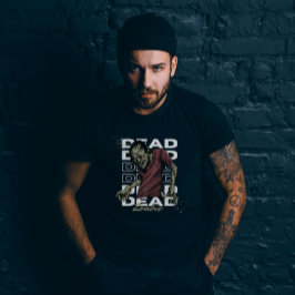 Wit en Bruin Dead Zombie T-Shirt