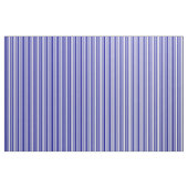 Wit en donkerblauw gestreept patroon stof (Yard (91,4 cm))