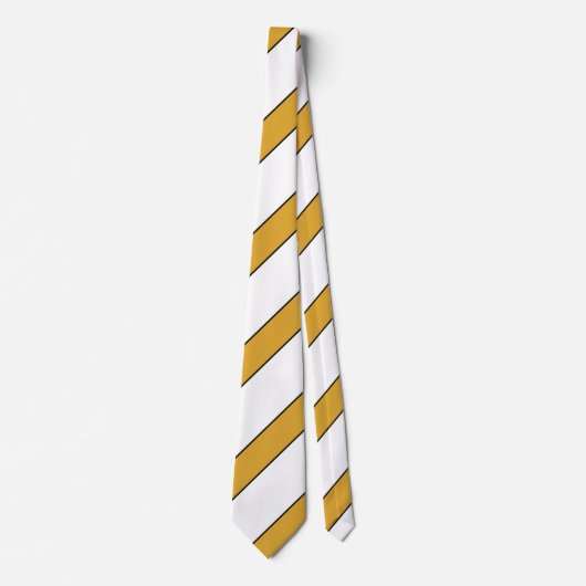Wit en geel stropdas (Voorkant)