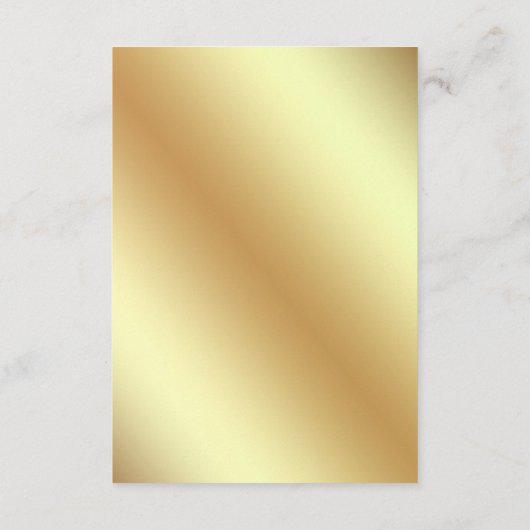 Wit en Goud Damast Islamitische Moslim Mehndi Informatiekaartje (Achterkant)