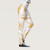 Wit en goud leggings (Rechts)