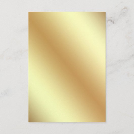 Wit en Goud Marokkaanse Quatrefoil Moslim Mehndi Informatiekaartje (Achterkant)