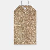 Wit en Goud Pompoen Herfst Sip Hoera Cadeaulabel (Achterkant)