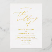 Wit en goud schrift foto bruiloft