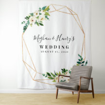 Wit En Gouden Trouwachtergrond, Fotohokje Prop