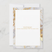 Wit- en goudmarmerwedstrijd kaart (Achterkant)