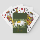 Wit en Green Pokerkaarten (Achterkant)