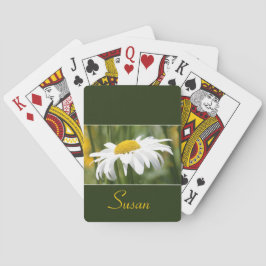 Wit en Green Pokerkaarten