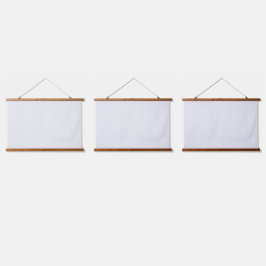 Wit en grijs geometrisch patroon met vergrendeling hangend wandkleed