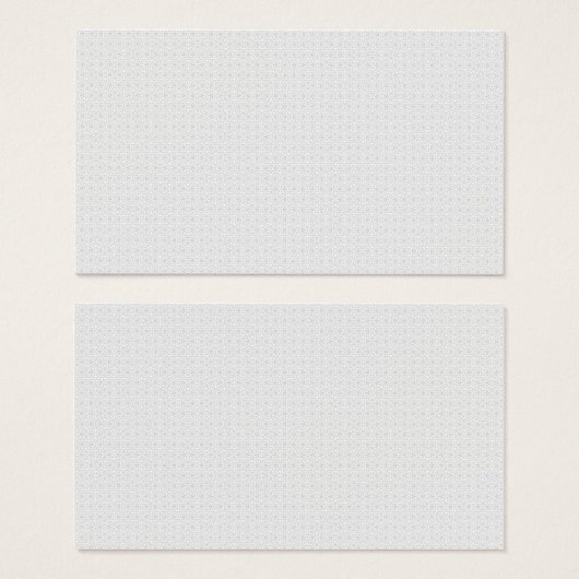 Wit en grijs geometrisch patroon met vergrendeling visitekaartje (Voorkant /achterkant)