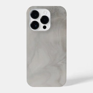 Wit en grijs marmeren oppervlak iPhone 14 plus hoesje