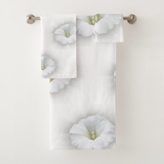 wit en grijze tinten bad handdoek (Insitu)