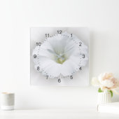 wit en grijze tinten vierkante klok (Huis)