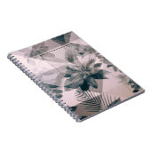 WIT EN GRIJZEN, GEDEÏNTEGREERDE WAL EN DEUR NOTITIEBOEK (Rechterzijde)