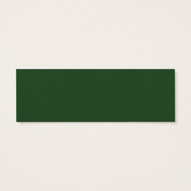 Wit en groen bloeien Roos Mini Visitekaartjes (Achterkant)