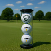 Wit en Groen Custom Golf Ball Golf Golfballen