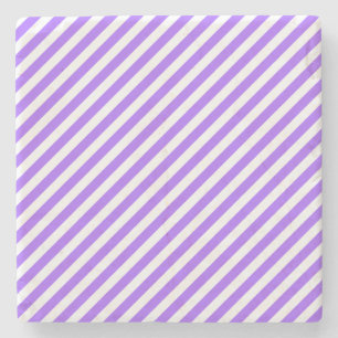 Wit en lavender, Onderzetter op het Stripes Square