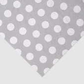 Wit en licht grijs medium podium podot bruiloft tissuepapier (Detail)