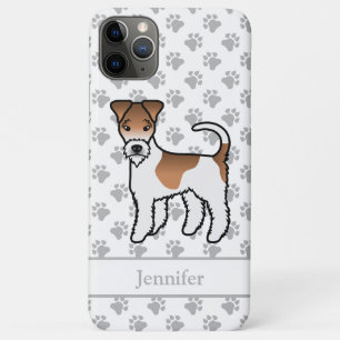 Wit- en lichtbruine Wire Fox Terrier Cute Hond & N Case-Mate iPhone Case