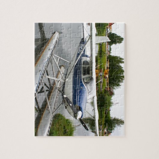 Wit en marinevliegtuig, Alaska Legpuzzel (Verticaal)