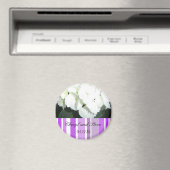 Wit en Paars sparen de Datum Magneet (Insitu (Vaatwasser))