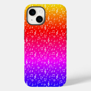 wit en regenboog Muzikaal Case-Mate iPhone 14 Hoesje