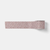 Wit en roze gouden paisley satijnen lint (Voorkant)