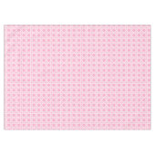 Wit en roze rietvlechtwerk tafelkleed (Voorkant (Horizontaal))