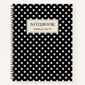 Wit en wit eruitzien notitieboek (Voorkant)