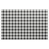 Wit en zwart Chevron Buffalo Plaid Stof (Fat Quarter)