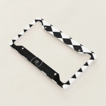 Wit en zwart diamantpatroon