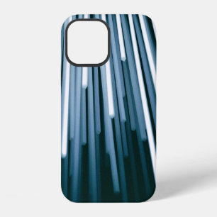 Wit en zwart digitaal iPhone 12 hoesje