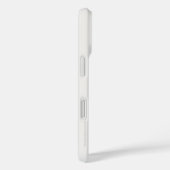 Wit en zwart, gepersonaliseerde naam, Case-Mate iPhone case (Achterkant / Rechts)