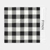 Wit en zwart geplakt deken (Voorkant (Horizontaal))