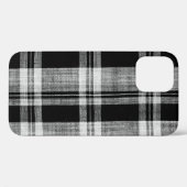 Wit en zwart gevriesdroogd textiel voor Case-Mate iPhone case (Achterkant (horizontaal))