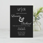 Wit en zwart kaart (Staand voorkant)