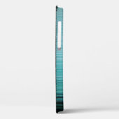 Wit en zwart metalen staafje Case-Mate iPhone case (Achterkant / Links)