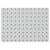 Wit en zwart opengewerkte geometrische patroon Els Tafelkleed (Voorkant (Horizontaal))