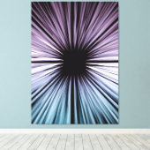 Wit en Zwart Optische de Muurkunst van het Illusie Canvas Afdruk (Insitu (Houten vloer))