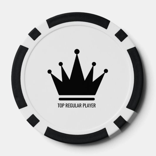 Wit en zwart poker chips (Achterkant)