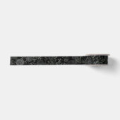 Wit en zwart Roos Gothic Wedding Ribbon Satijnen Lint (Voorkant)